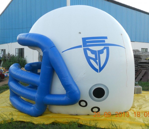 Football Tunnels Advertising Sports Inflatables Advertising Sports Inflatables: Football Helmet Inflatable Balloons