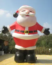 Holiday Airblown Inflatables Holiday Advertising Inflatables Giant Inflatable Santa for Holiday Christmas Decorations