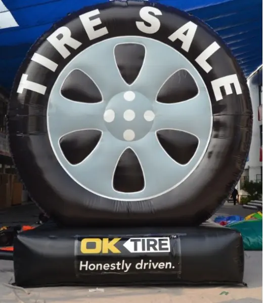 Custom Inflatable Advertising Custom Inflatable Advertising Custom Advertising Inflatable for Tire Sale Promotions