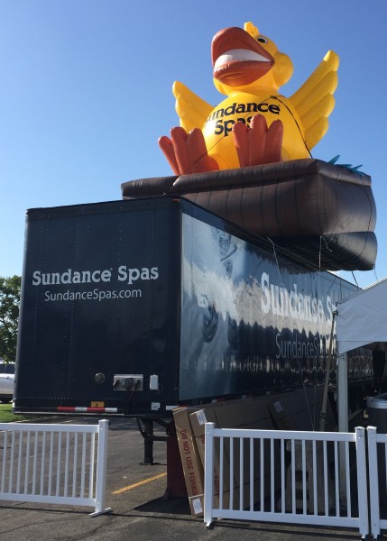 Custom Inflatable Advertising Custom Inflatable Advertising Sundance Truck Duck 