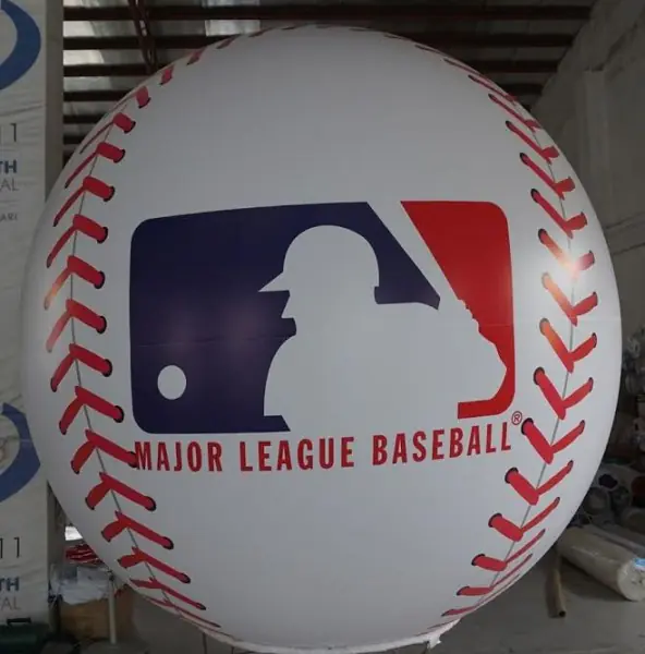 Inflatable Spheres Inflatable Advertising Spheres Major League Baseball Inflatable