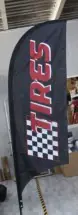 Advertising Feather Flags Advertising Feather and Banner Flags auto repair flags