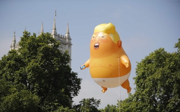 Helium Advertising Blimps Helium Blimps Donald Trump Blimp