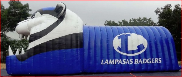 Football Tunnels Advertising Sports Inflatables texas football tunnel