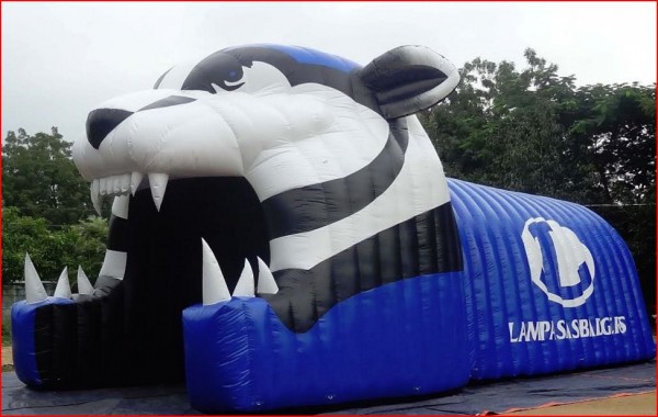 Football Tunnels Advertising Sports Inflatables texas football tunnels