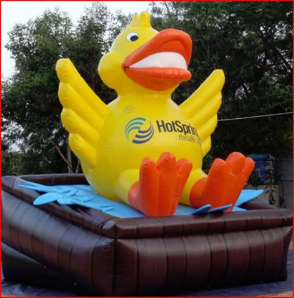 Custom Inflatable Advertising Custom Inflatable Advertising Hot Spring Duck Inflatable
