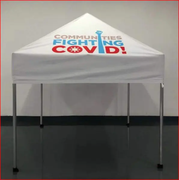 Promotional Pop Up Tents Promotional Pop Up Tents Covid Testing Vaccine Tent
