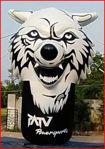 Custom Inflatable Advertising Custom Inflatable Advertising Wolf Inflatable