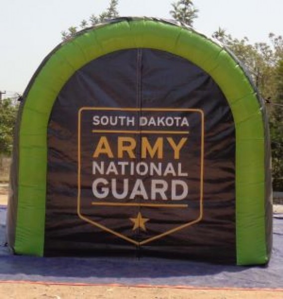 Football Tunnels Advertising Sports Inflatables Army Team Football Tunnel