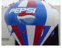 Picture of inflatable advertising ballon