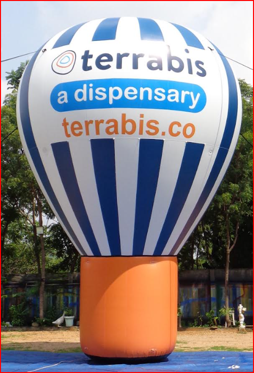 Dispensary Inflatable Advertising Balloon - Advertising Balloons Gallery Image