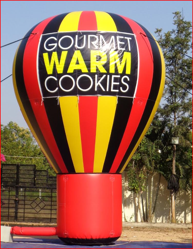 25ft Restaurant Inflatable Advertising Balloon - Advertising Balloons Gallery Image