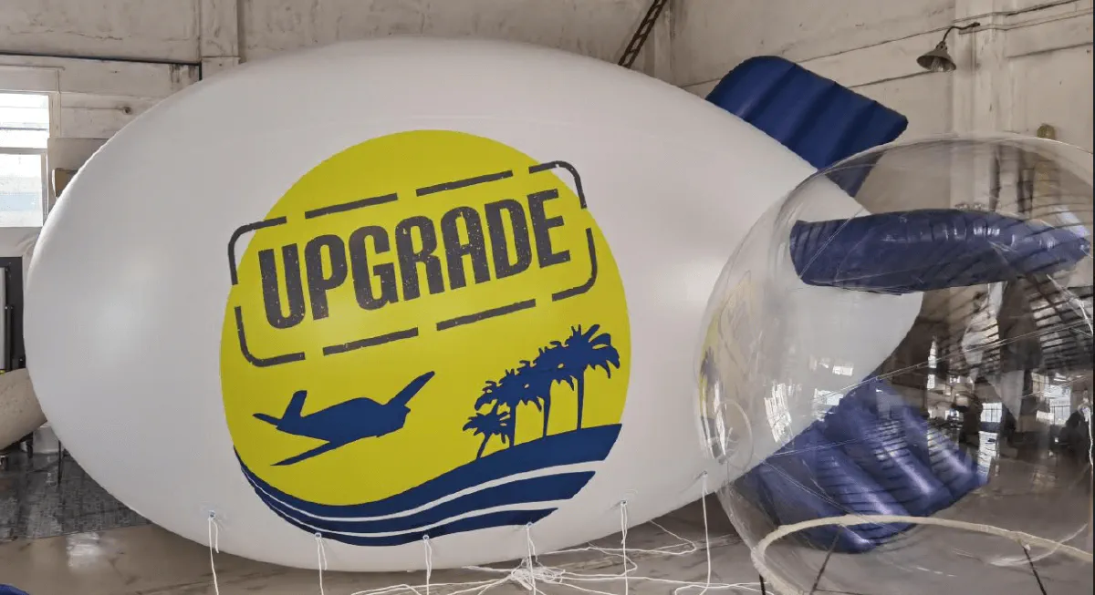 Airport Blimp 1 - Helium Blimps Gallery Image