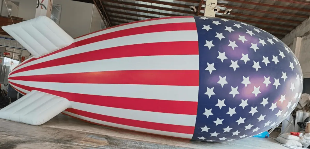 America Blimp 1 - Helium Blimps Gallery Image