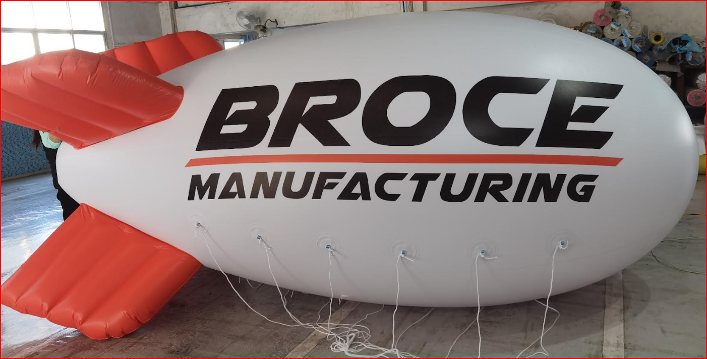 Manufacturing Trade Show Helium Blimp - Helium Blimps Gallery Image