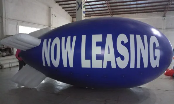 Blue Advertising Now Leasing Blimp - Helium Blimps Gallery Image