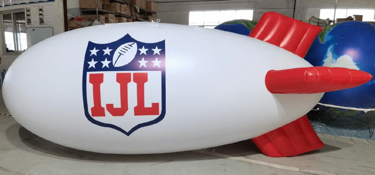 Football Blimp - Helium Blimps Gallery Image