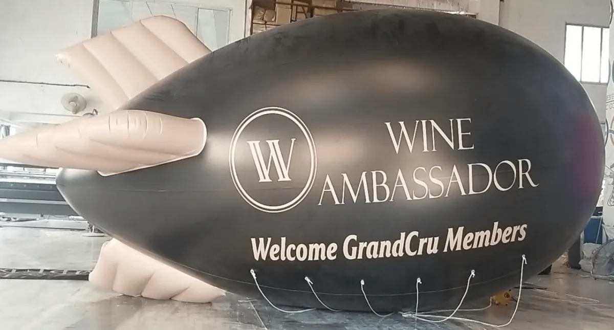 Wine Blimp - Helium Blimps Gallery Image
