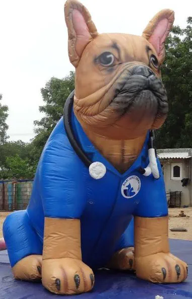 Black Blue Yellow Custom Inflatable - Custom Inflatables Gallery Image