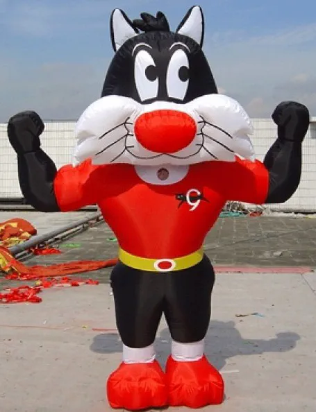 Black Red White Custom Inflatable - Custom Inflatables Gallery Image