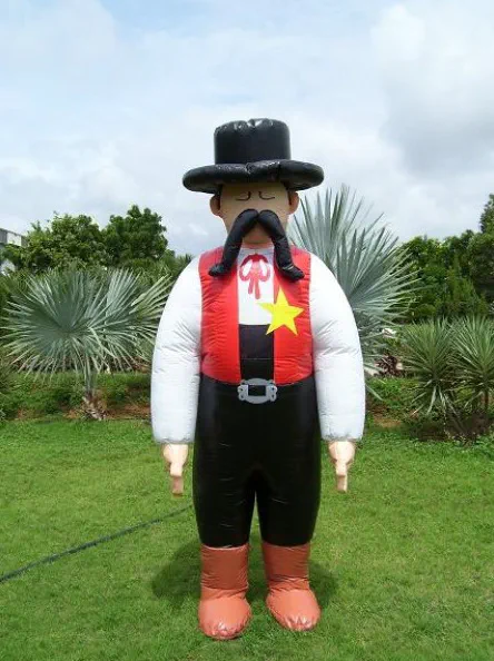 Black Red White Yellow Custom Inflatable - Custom Inflatables Gallery Image
