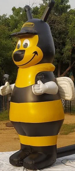 Black Yellow Custom Inflatable - Custom Inflatables Gallery Image