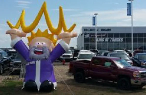 Black Yellow Purple Custom Inflatable - Custom Inflatables Gallery Image