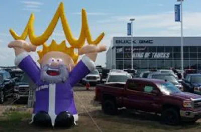 Black Yellow Purple Custom Inflatable - Custom Inflatables Gallery Image