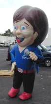 Blue Black Custom Inflatable - Custom Inflatables Gallery Image