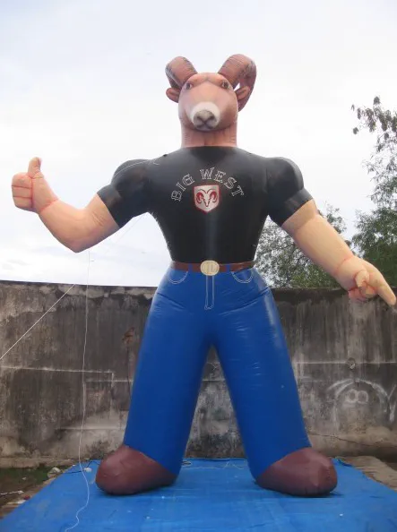 Blue Blue Custom Big West Inflatable - Custom Inflatables Gallery Image