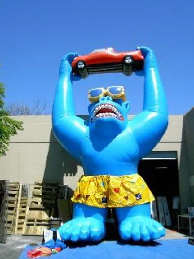 Blue Custom Inflatables - Custom Inflatables Gallery Image