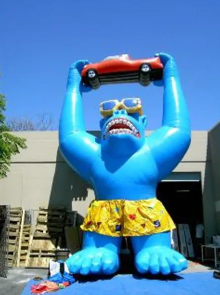 Blue Custom Inflatables - Custom Inflatables Gallery Image