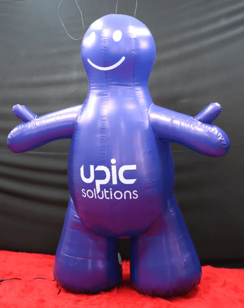 Blue Guy 1 - Custom Inflatables Gallery Image
