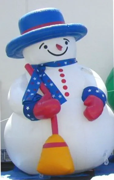 Blue White Custom Inflatable - Custom Inflatables Gallery Image