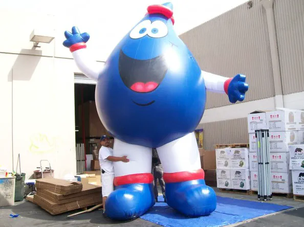Blue White Red Custom Inflatables - Custom Inflatables Gallery Image