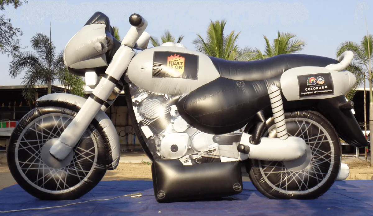 Custom Bike 3 - Custom Inflatables Gallery Image