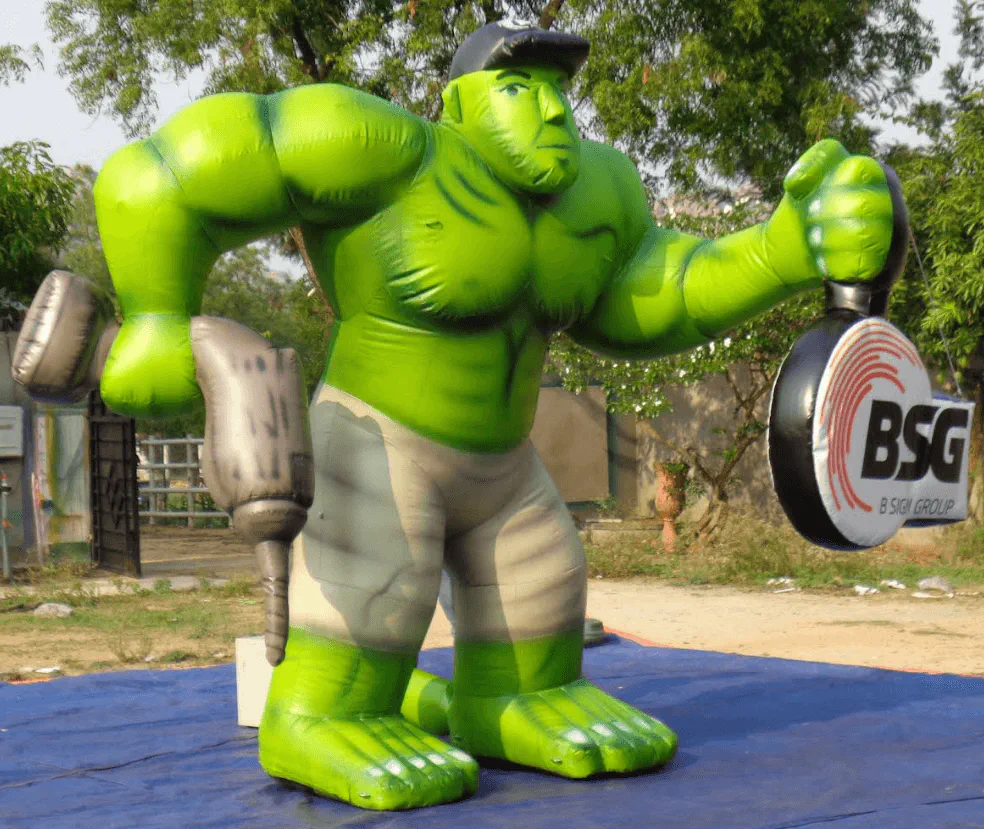 Custom Drill Man 2 - Custom Inflatables Gallery Image