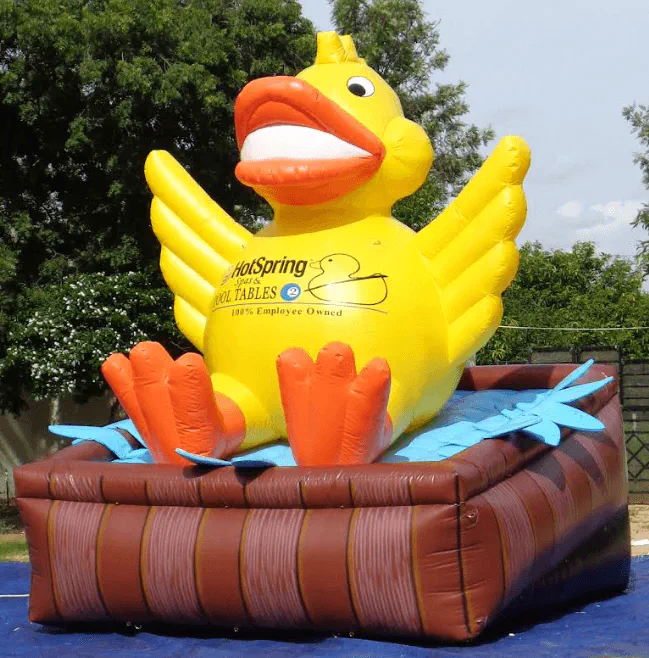 Custom Duck Hot Spring 1 - Custom Inflatables Gallery Image