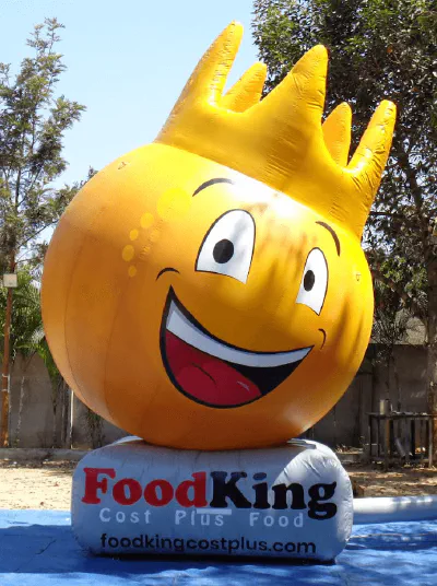 Custom Food King 2 - Custom Inflatables Gallery Image