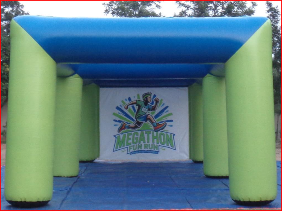 Custom Inflatable DJ Booth Stage for School Events - Custom Inflatables Gallery Image
