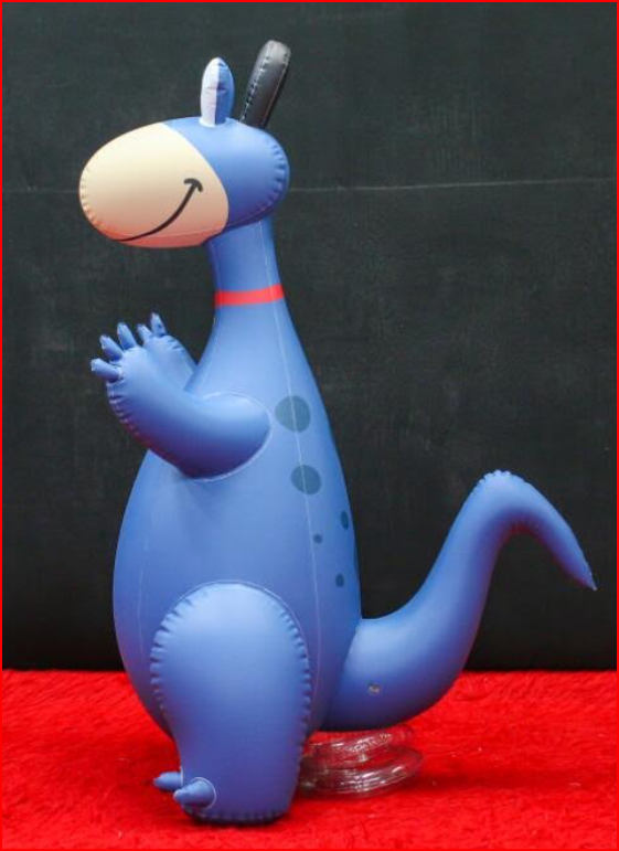 Custom Inflatable Purple Dinosaur Character - Custom Inflatables Gallery Image