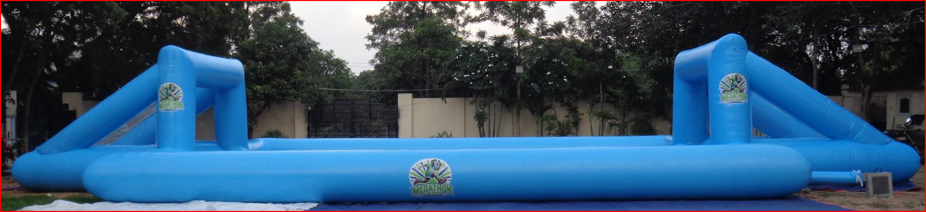 Custom Inflatable Soccer Field for School Recreation - Custom Inflatables Gallery Image