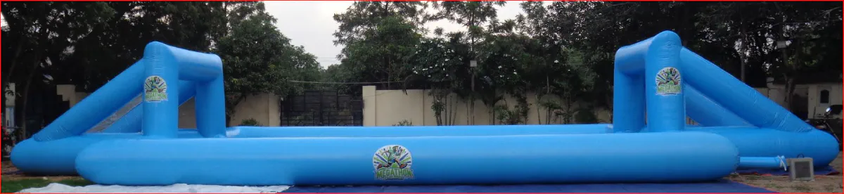 Custom Inflatable Soccer Field for School Recreation - Custom Inflatables Gallery Image
