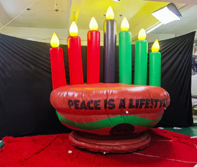 Custom Menora - Custom Inflatables Gallery Image