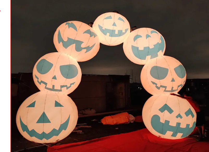 Custom Pumpkins Arch - Custom Inflatables Gallery Image