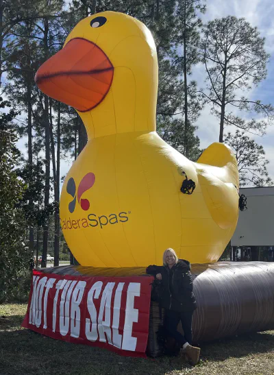 Duck Pic - Custom Inflatables Gallery Image