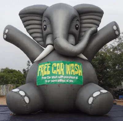 Elephant Custrom - Custom Inflatables Gallery Image