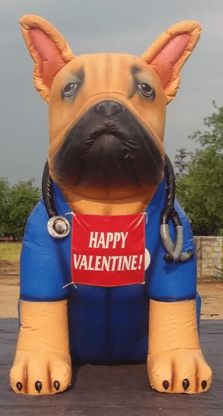 French Bulldog Custom - Custom Inflatables Gallery Image