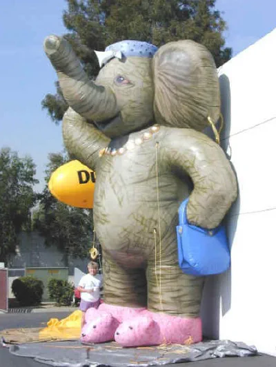 Gery Blue Custom Inflatable - Custom Inflatables Gallery Image