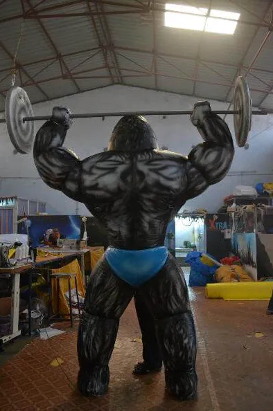 Gorilla Pic 3 - Custom Inflatables Gallery Image